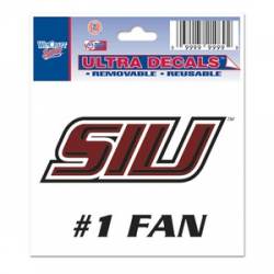 Southern Illinois University Salukis #1 Fan - 3x4 Ultra Decal