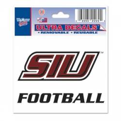 Southern Illinois University Salukis Football - 3x4 Ultra Decal