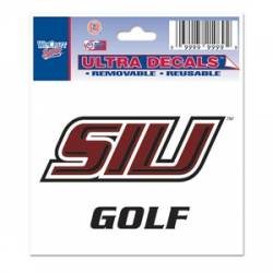 Southern Illinois University Salukis Golf - 3x4 Ultra Decal