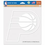 Indiana Pacers - 8x8 White Die Cut Decal