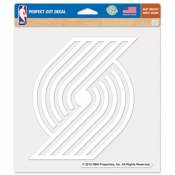 Portland Trail Blazers - 8x8 White Die Cut Decal