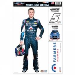 Kasey Kahne #5 - Set of 4 Ultra Decals