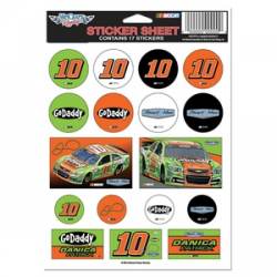 Danica Patrick #10 - 5x7 Sticker Sheet