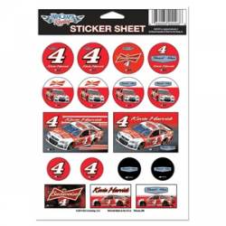 Kevin Harvick #4 - 5x7 Sticker Sheet