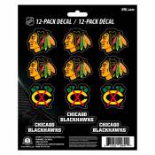 Chicago Blackhawks - Set Of 12 Sticker Sheet