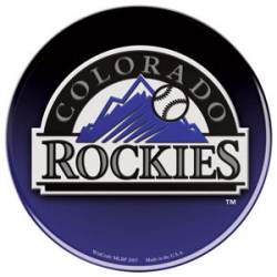 Colorado Rockies - Domed Decal