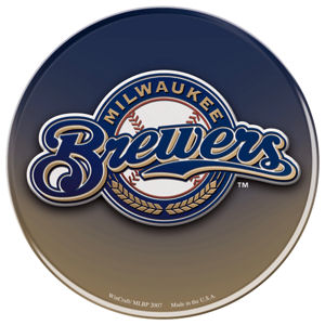 Milwaukee Brewers - Domed Decal at Sticker Shoppe