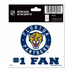 Florida Panthers - Number 1 Fan Ultra Decal