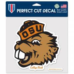 Oregon State University Beavers Retro - 8x8 Full Color Die Cut Decal