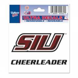 Southern Illinois University Salukis Cheerleader - 3x4 Ultra Decal
