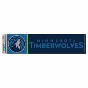 Minnesota Timberwolves - 3x12 Bumper Sticker Strip