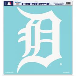 Detroit Tigers - 18x18 White Die Cut Decal