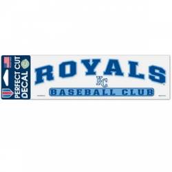 Kansas City Royals Baseball Club - 3x10 Die Cut Decal