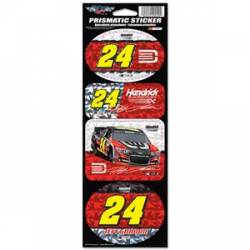  Jeff Gordon 24 CreativeStickers0413 Set Of Two (2x