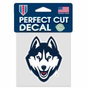 University Of Connecticut UCONN Huskies - 4x4 Die Cut Decal