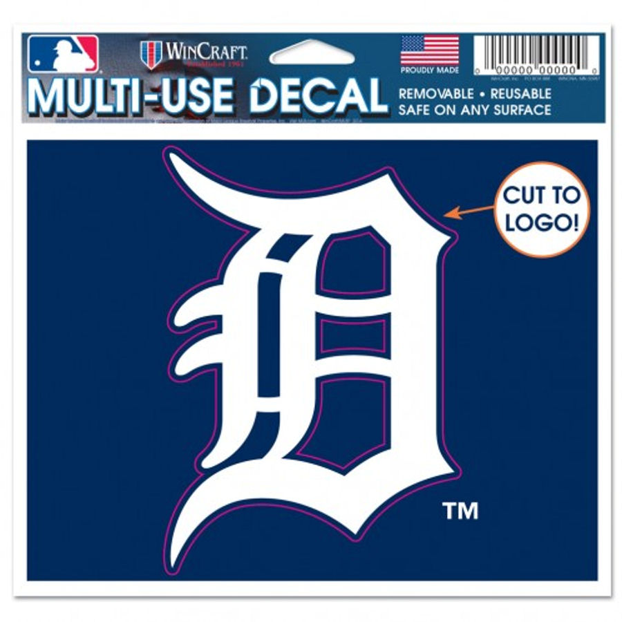 Detroit Tigers - 4.5x5.75 Die Cut Ultra Decal at Sticker Shoppe