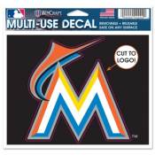 Miami Marlins - 4.5x5.75 Die Cut Ultra Decal