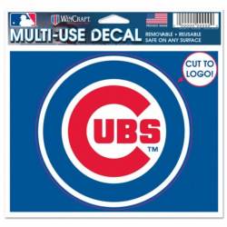 Chicago Cubs - 4.5x5.75 Die Cut Ultra Decal