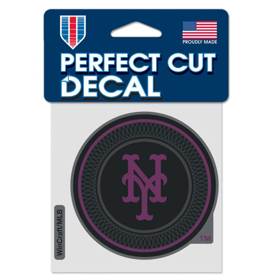 New York Mets City Connect - 4x4 Die Cut Decal at Sticker Shoppe