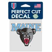 University Of Maine Black Bears - 4x4 Die Cut Decal