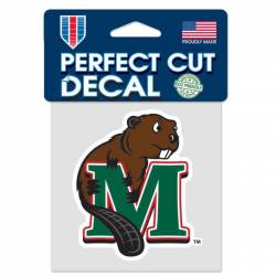 Minot State University Beavers - 4x4 Die Cut Decal