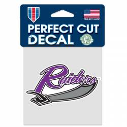 University Of Mount Union Purple Raiders - 4x4 Die Cut Decal