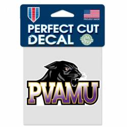 Prairie View A&M University Panthers  - 4x4 Die Cut Decal
