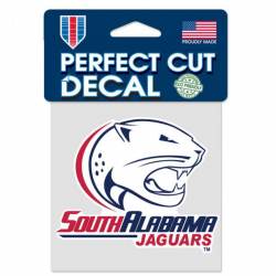 University Of South Alabama Jaguars - 4x4 Die Cut Decal