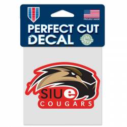 Southern Illinois University Edwardsville Cougars - 4x4 Die Cut Decal