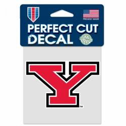 Youngstown State University Penguins - 4x4 Die Cut Decal