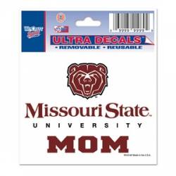 Missouri State University Bears Mom - 3x4 Ultra Decal