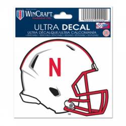 University Of Nebraska Cornhuskers Football Helmet - 3x4 Ultra Decal