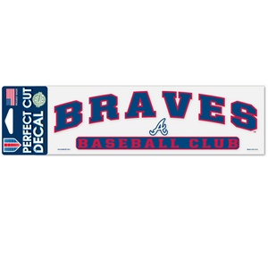 Atlanta Braves A Decal Baseball Braves Baseball Braves 