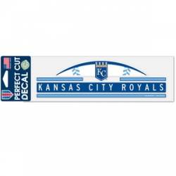 Kansas City Royals - 3x10 Die Cut Decal