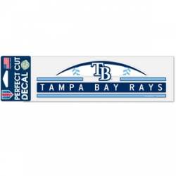 Tampa Bay Rays - 3x10 Die Cut Decal