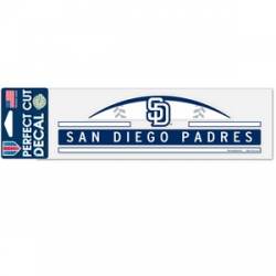 San Diego Padres - 3x10 Die Cut Decal