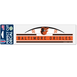 Baltimore Orioles "O's" Decal / Sticker Die cut