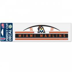 WinCraft MLB Miami Marlins WCR18029014 Perfect Cut Color Decal, 4.5 x 5.75