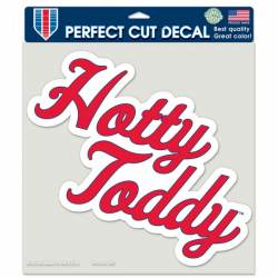 University Of Mississippi Hotty Toddy - 8x8 Full Color Die Cut Decal