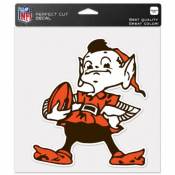 Cleveland Browns Retro Logo - 8x8 Full Color Die Cut Decal