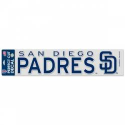 San Diego Padres - 4x16 Die Cut Decal