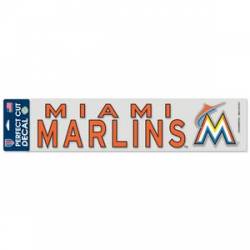 WinCraft MLB Miami Marlins WCR18029014 Perfect Cut Color Decal, 4.5 x 5.75