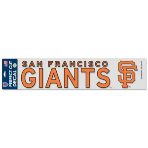 San Francisco Giants - 4x16 Die Cut Decal at Sticker Shoppe