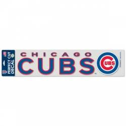 Chicago Cubs - 4x16 Die Cut Decal