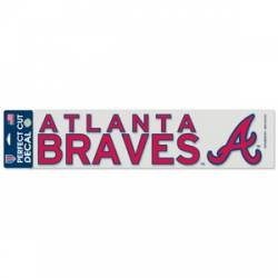 Atlanta Braves - 4x16 Die Cut Decal