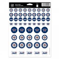 Winnipeg Jets - 8.5x11 Sticker Sheet