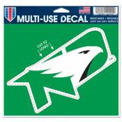 University Of North Dakota Fighting Hawks - 4.5x5.75 Die Cut Multi Use Ultra Decal