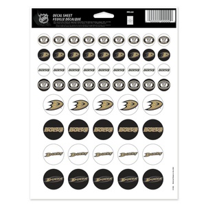 Anaheim Ducks - 8.5x11 Sticker Sheet at Sticker Shoppe