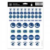 Vancouver Canucks - 8.5x11 Sticker Sheet