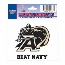 West Point Army Black Knights Beat Navy - 3x4 Ultra Decal